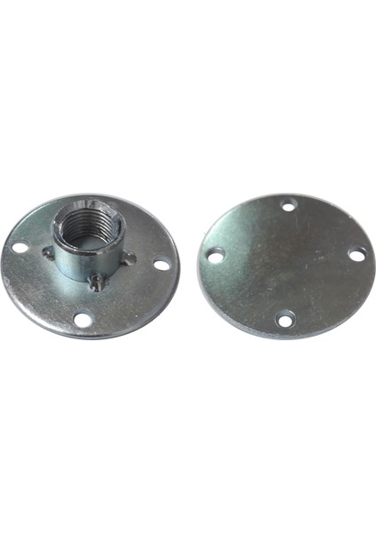 1/2 Galvanizli Boru Flanşı Duvara Montaj Için