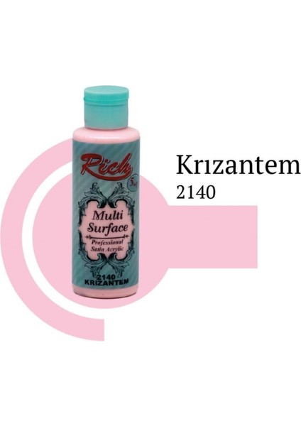 Rich Multi Surface 2140 Krızantem Akrilik Boya 120 cc fiyatları