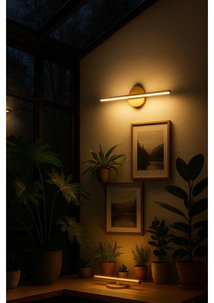 Modern Gold Kasa Beyaz Işık Tablo Aplik Duvar Tablo Koridor Banyo Ayna Üstü Elektrikli fiyatları