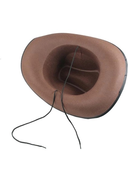 Kovboy Şapkası - Vahşi Batı Kovboy Şerif Şapkası Kahve modelleri