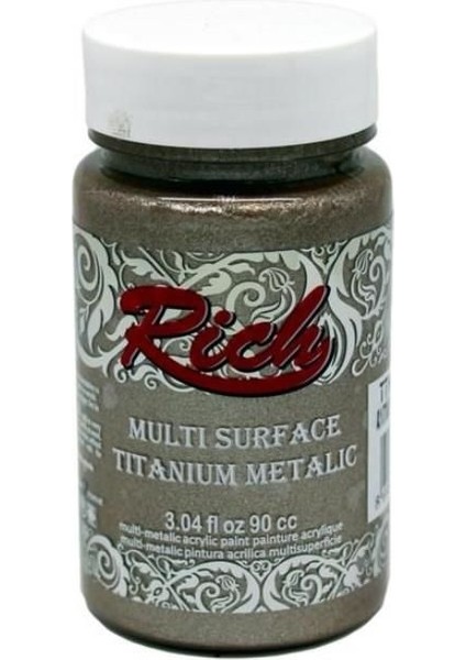 Rich Multi Surface Titanium 2508 Antik Bej Metalik 90 cc