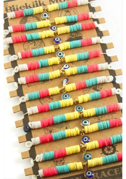 Nazar Fimo Boncuk Bileklik