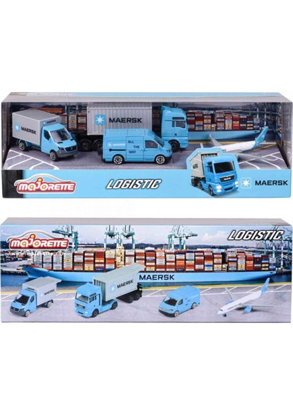 Nessiworld Majorette Maersk Temalı Lojistik 4'lü Koleksiyon Paketi indirimleri