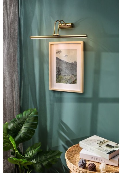 Pilli Gold Gün Işığı ve Beyaz Işık Duvar Apliği Banyo Aydınlatma Ayna Üstü LED Tablo Aplik A+ Loş Işık 3000K,6500K fiyatları