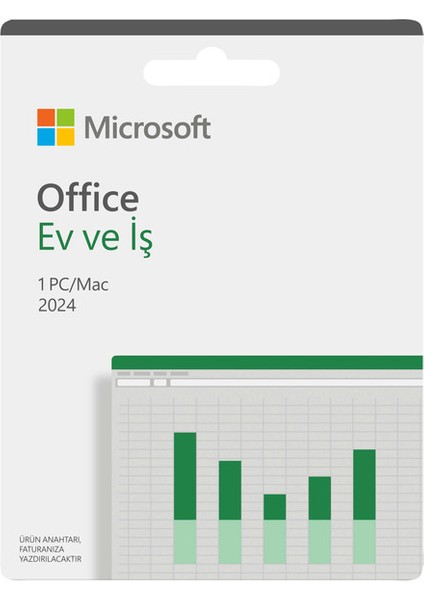 Office Ev ve Iş 2024 Türkçe Kutu Lisans