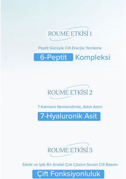 7 Tip Hyaluronik Asit&adenosine Içeren Yaşlanma Karşıtı Serum 50 ml modelleri