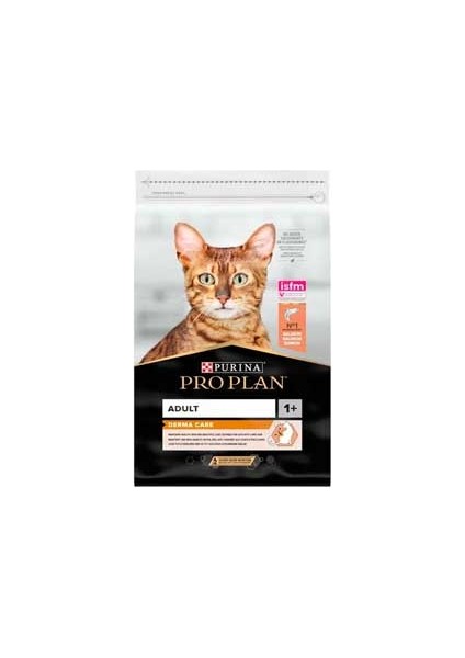 Derma Care Somonlu Tüy Sağlığı Destekleyici Yetişkin Kedi Maması 3kg