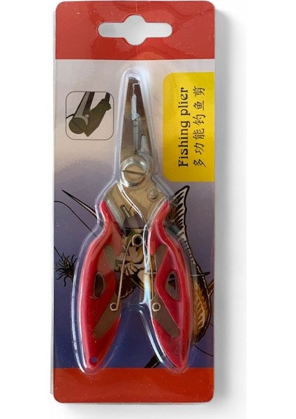 Çok Amaçlı Ufak Balıkçı Pensesi 12.5cm Kırmızı fiyatları