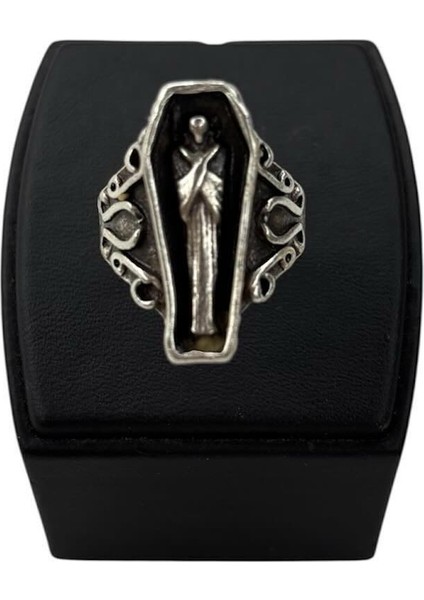 Gümüş Kaplamalı, Ayarlanabilir, Uniseks, Yüzük ( Mısır Mumya Yüzük,motorcu Yüzük, Antik Gümüş Yüzük ) modelleri