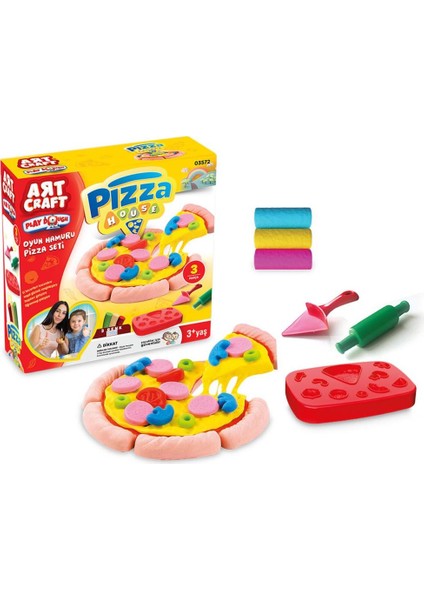 03572 Pizza Seti Oyun HAMURU150 Gr.
