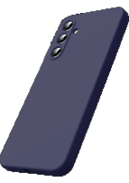 CPT16 Samsung Galaxy S25 Fe Nano Içi Kadife Silikon - Lacivert modelleri