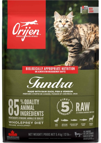 Orijen Tundra Tahılsız Kedi Maması 5,4kg