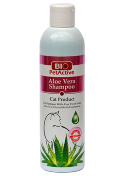 Bio Petactive Aloevera Özlü Kedi Şampuanı 250ML