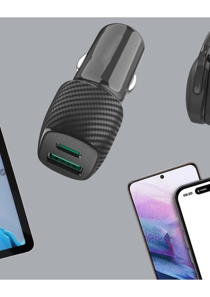 3A Güç Kapasiteli USB & Type-C Çakmaklık Şarj Adaptörü indirimleri