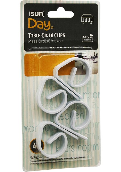 Masa Örtüsü Mandalı Kıskacı (5282)