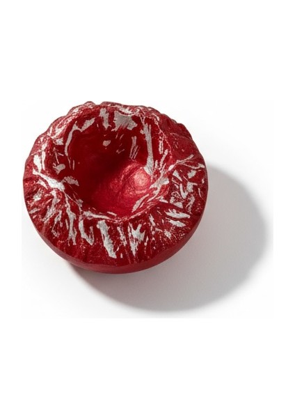 Dağ Formlu El Yapımı Kırmızı Dekoratif Obje – 12X4,5 cm fırsatları