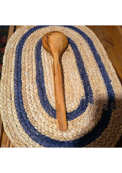 Zeytin Ağacı 29-31 cm Geniş Servis - Pişirme Kaşığı fırsatları