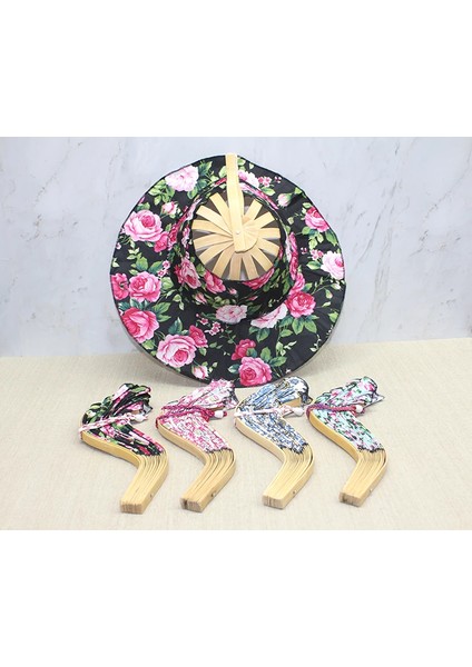 Ahşap Şapkalı Yelpaze ALK3573