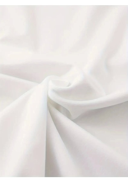 Baskılı Oversize Bisiklet Yaka T-Shirt - Beyaz fiyatları