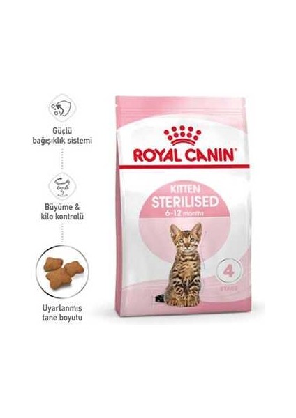 Kitten Sterilised Yavru Kısırlaştırılmış Kedi Maması 2kg fiyatları