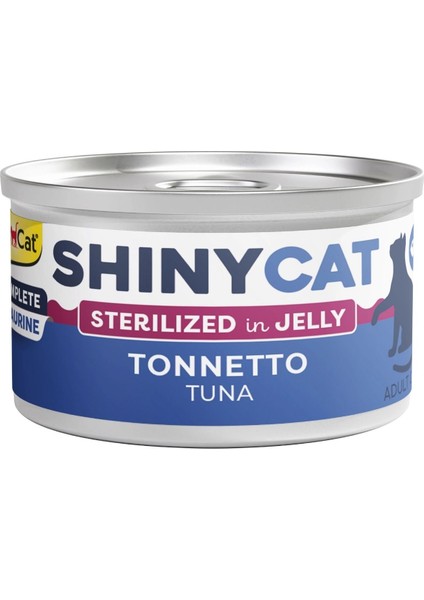 Shinycat Jelly Ton Balıklı Kısırlaştırılmış Kedi Konservesi 70GR