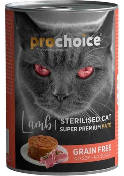 Prochoice Sterilised Kuzulu Kısırlaştırılmış Kedi Konservesi 400GR
