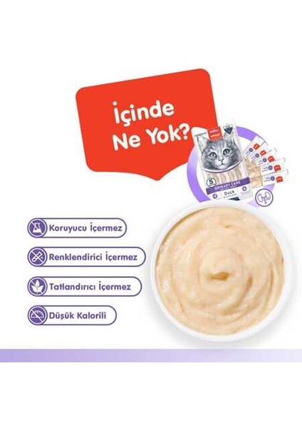 Urinary Care Ördekli ve Tavuklu Krema Kedi Ödülü 5X14 gr modelleri