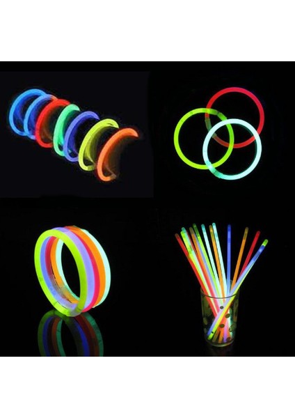 Glow Fosforlu Neon Bileklik 50 Adet (5282) fiyatları