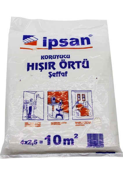 10-M2 Hışır Şeffaf Koruyucu Örtü (5282)