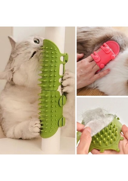 Sandalye Ayağına Takılabilen Ayarlanabilir Silikon Kedi Kaşınma Tarağı (5282)