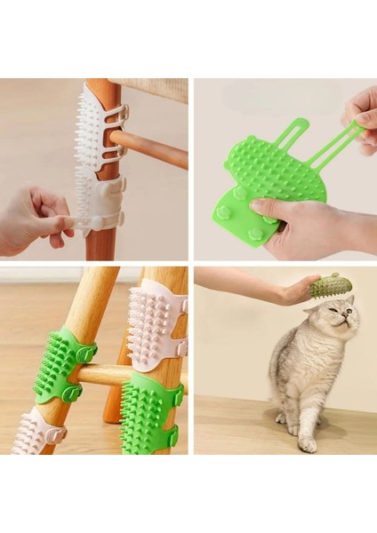 Sandalye Ayağına Takılabilen Ayarlanabilir Silikon Kedi Kaşınma Tarağı (5282) fırsatları