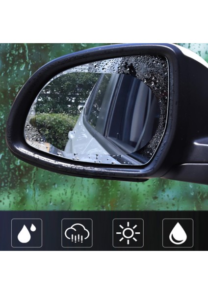 Araç Ayna Yağmur Kaydırıcı ve Cam Buğu Önleyici Film (5282) modelleri