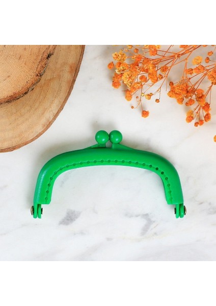 Loren Plastik Cüzdan Klipsi-Yeşil