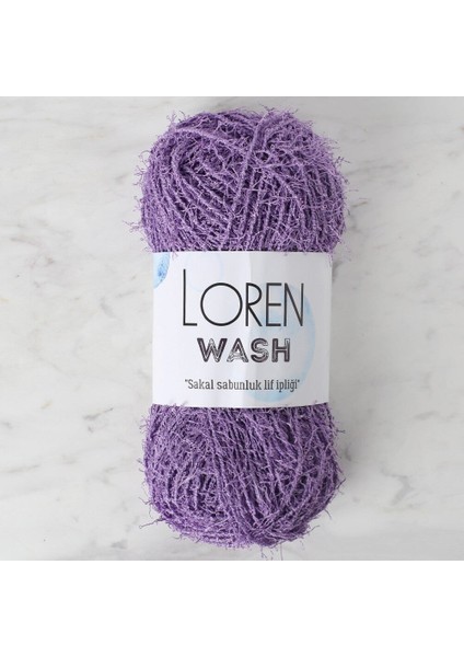 Loren Wash Lila El Örgü Ipi - R020 - 34020