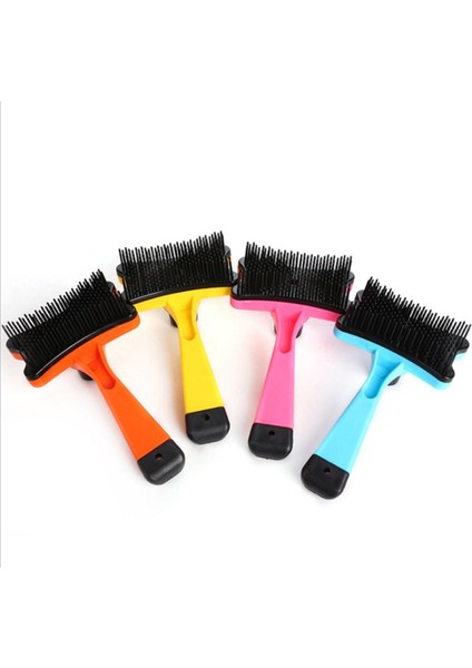 Evcil Hayvan Kedi Köpek Tüy Toplayıcı Otomatik Tuşlu Pet Tarak (5282) modelleri