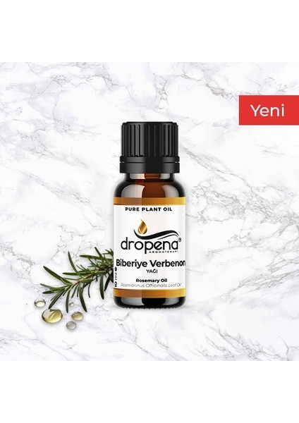 , Biberiye Verbenon Yağı , 10 ml