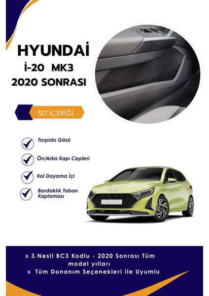 Hyundai I20 Mk3 Uyumlu Konfor Seti / 2020 Sonrası
