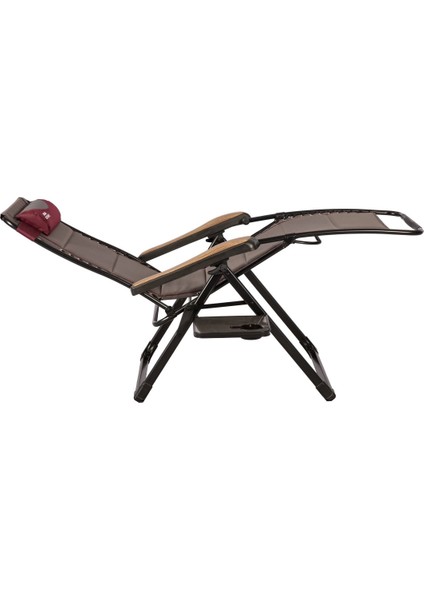Outdoor 120KG Alüminyum Katlanır Şezlong Sandalyesi
