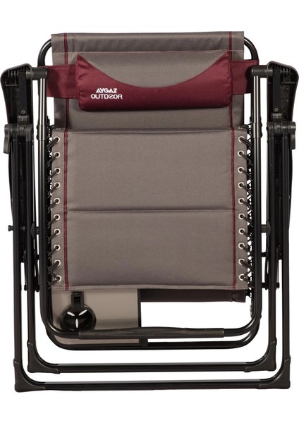 Outdoor 120KG Alüminyum Katlanır Şezlong Sandalyesi