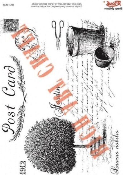 Rich 1300 Vintage Kolay Transfer 23X33 cm