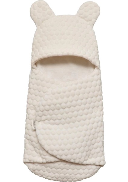 Bebitof Kabartmalı Velboa Kundak 95025 Ekru