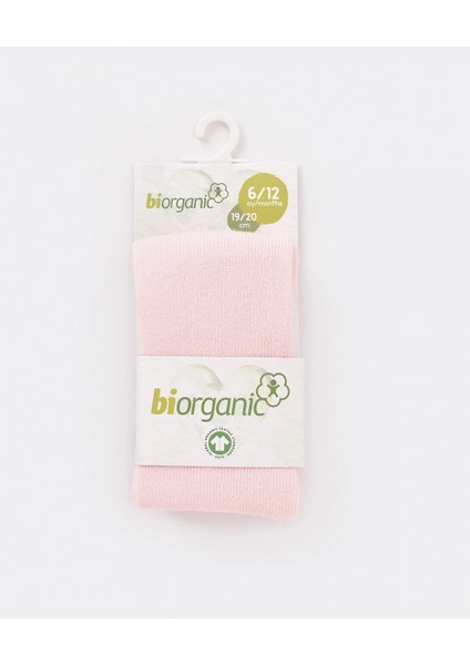 Bibaby Biorganic Basic Külotlu Çorap 68235 Pembe