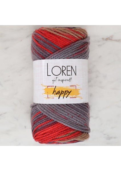 Loren Happy Ebruli El Örgü Ipi - RH006 - 34291