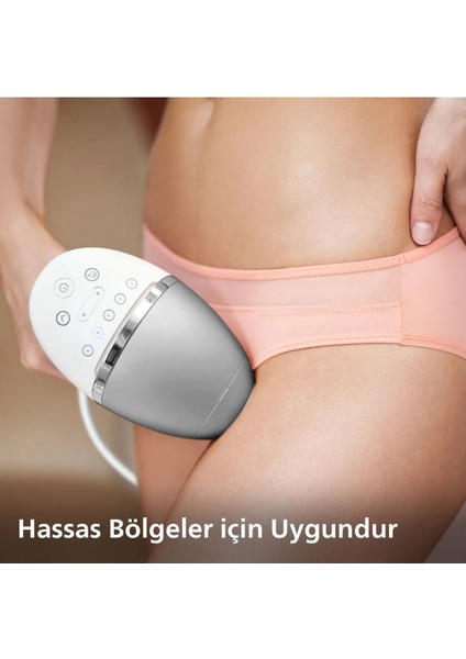 lumea Lazer Epilasyon Ipl Tüy Alma Cihazı, Senseıq Teknolojili, 1 Akıllı Başlık, Uzun Kablo ile Esnek Kullanım, Cilt Tonu Sensörlü + Lambader (Onerous)