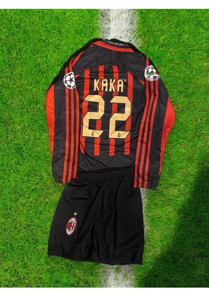 Nostaljik Efsane Milan Kaka Uzun Kollu Çocuk Forması