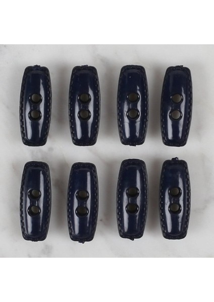 Loren Crafts Lacivert 8 Li Çoban Düğmesi - 95 fiyatları