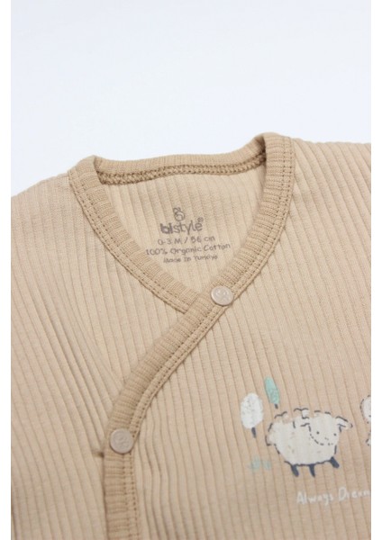 Bistyle Always Dream Yarım Kol Badi 17115 Ekru Bej modelleri