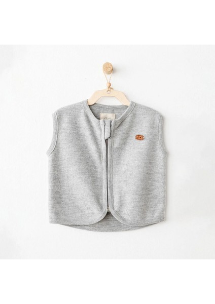 Andywawa AC26211 Casual Yelek Grey