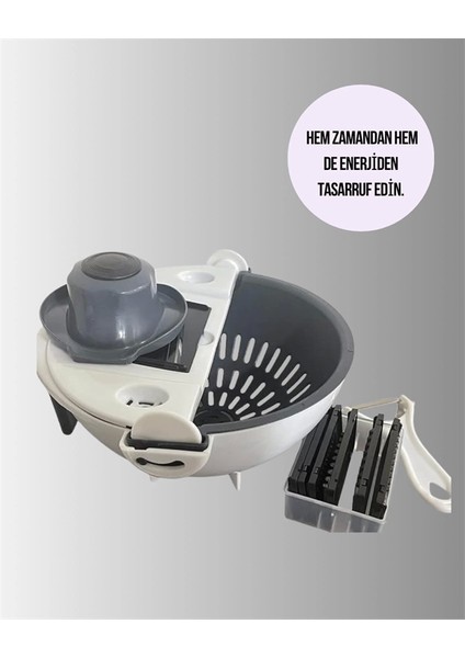 Dilimleyici ve Rende Bıçaklı Çok Amaçlı Mutfak Aleti fırsatları