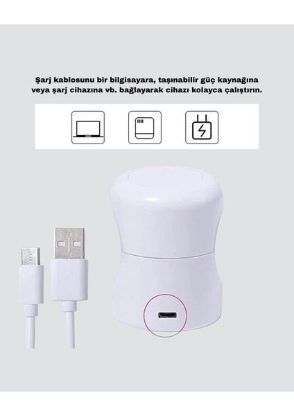 USB Bağlantılı Tırnak Kurutucu – Bilgisayar ve Powerbank ile Uyumlu indirimleri